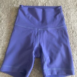 Lululemon Athletica Purple Bike Shorts High-Waisted Size 0